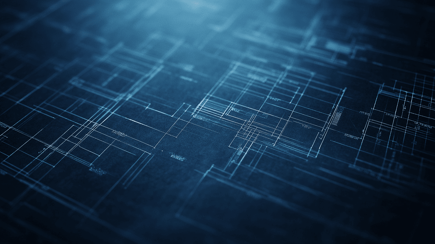 Architectural blueprint
